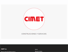 Tablet Screenshot of cimetsa.com